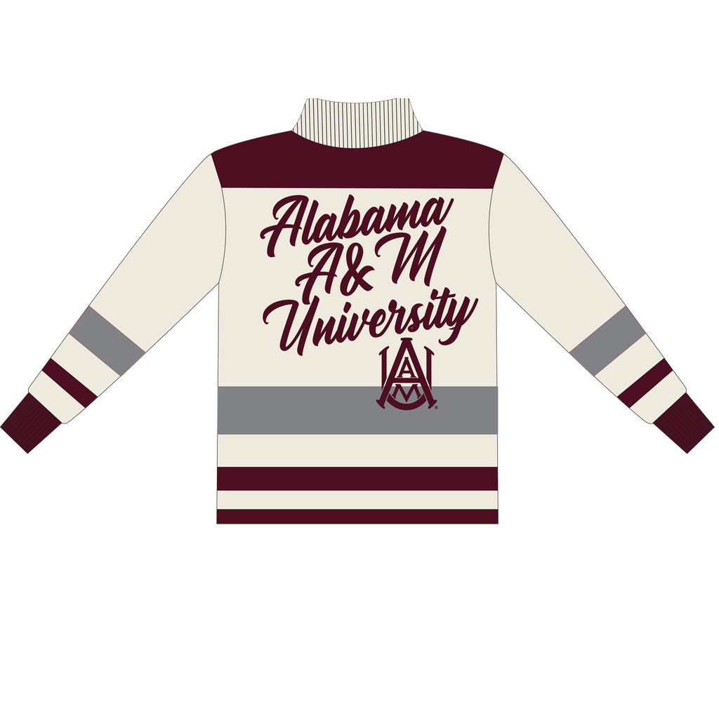 Alabama A&M | AAMU Cardigan PEARLED IVORY – collegiateluxe