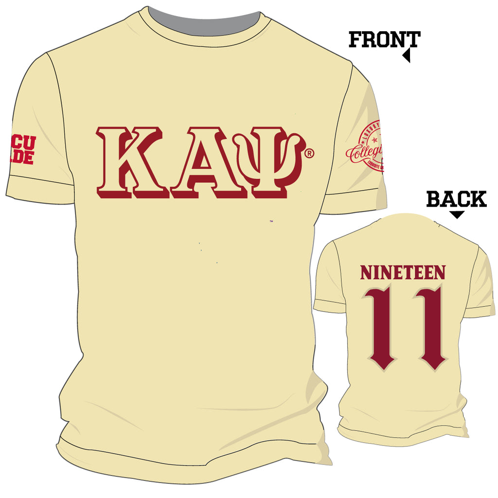 Kappa | KAY Kream Chenille Tees (**) – collegiateluxe