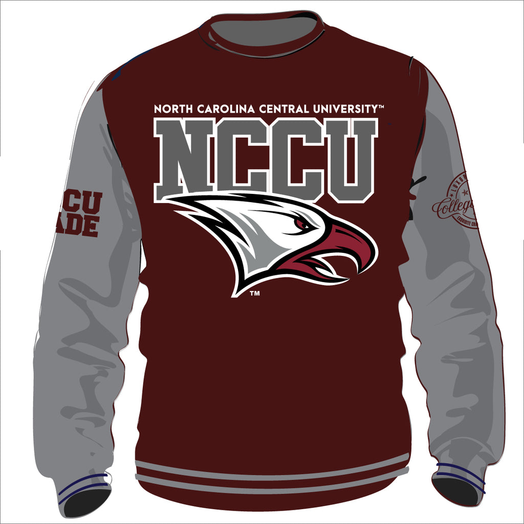 NCCU VARSITY SWEATSHIRTS Chenille Embroidery Unisex Fit Collegiateluxe nccu-varsity-sweatshirts-chenille-embroidery-unisex-fit-collegiateluxe