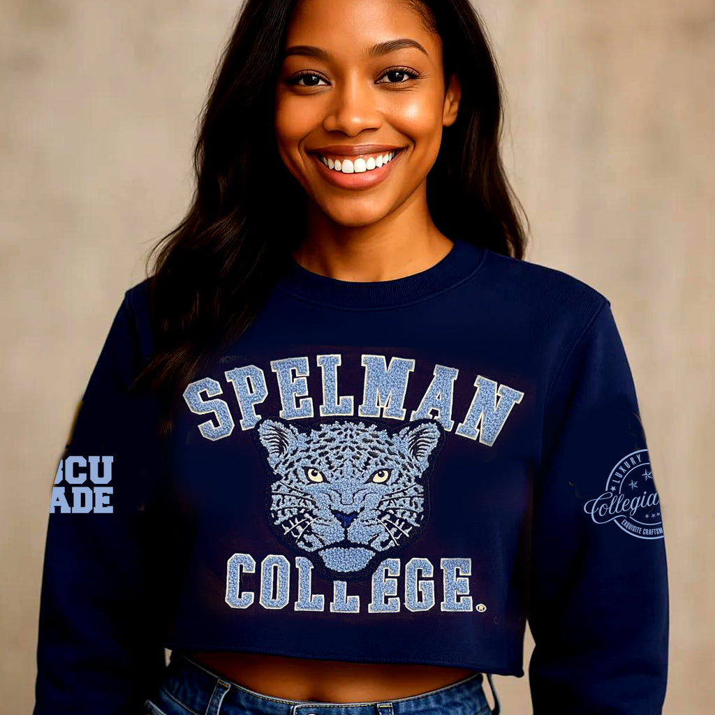 wanima COMINATCHA!! スウェット　ブルー　ＸＬ Spelman-Crop_1024x.jpg?v=