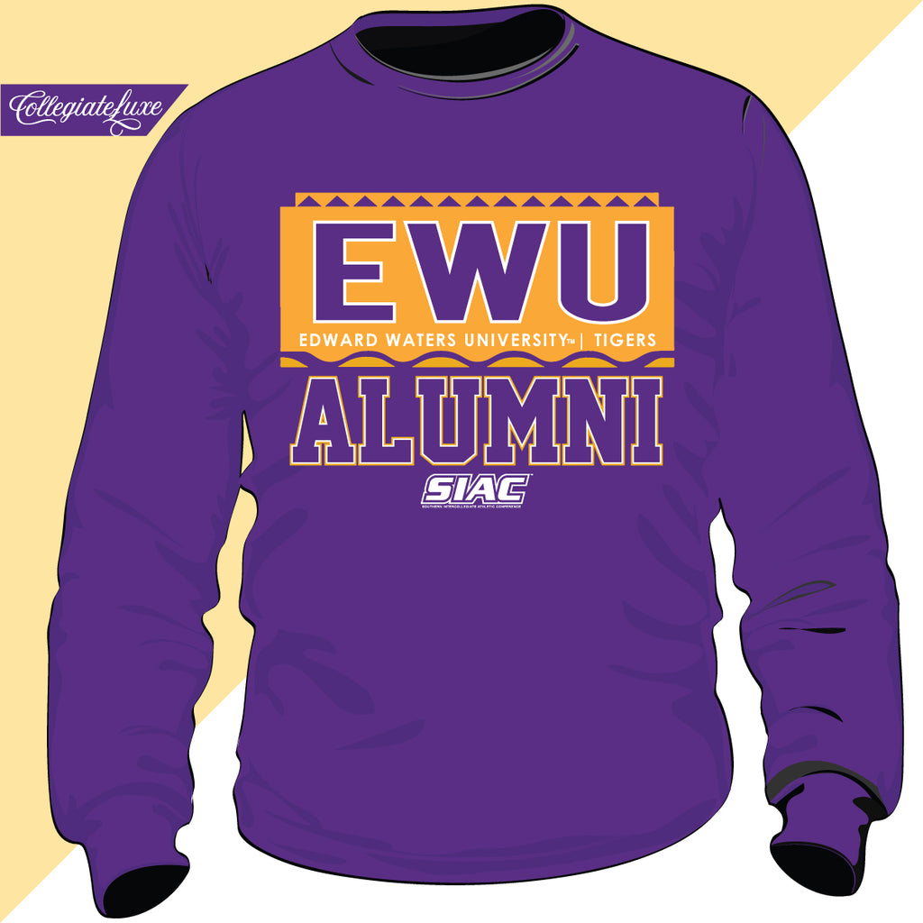 Edward Waters | 90s ALUMNI Purple Unisex Sweatshirt (Z