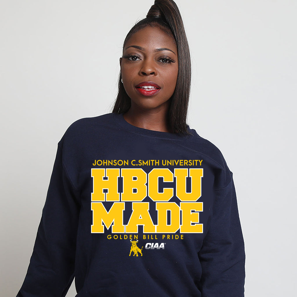 JCSU HBCU MADE Navy Unisex Sweatshirt (z) collegiateluxe