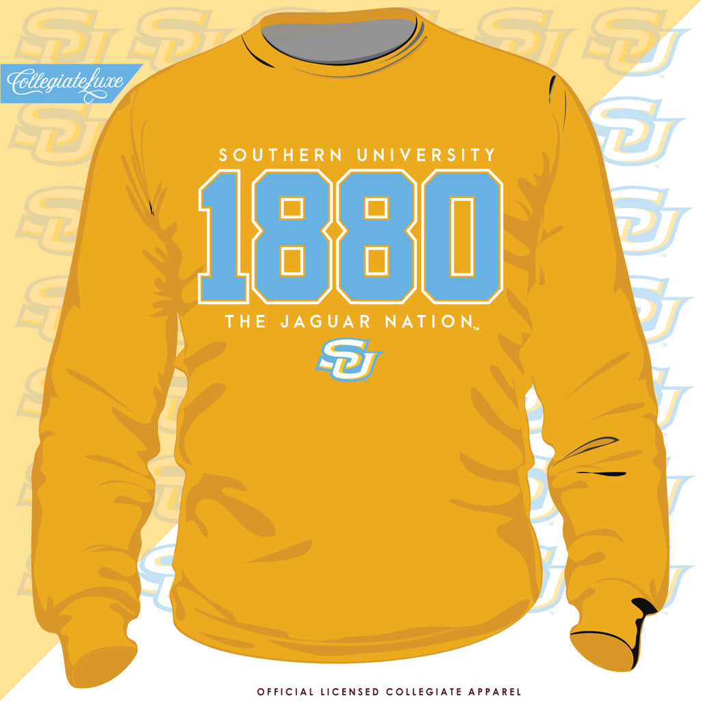 SOUTHERN Univ. | EST. Gold Unisex Sweatshirt (**)• – collegiateluxe