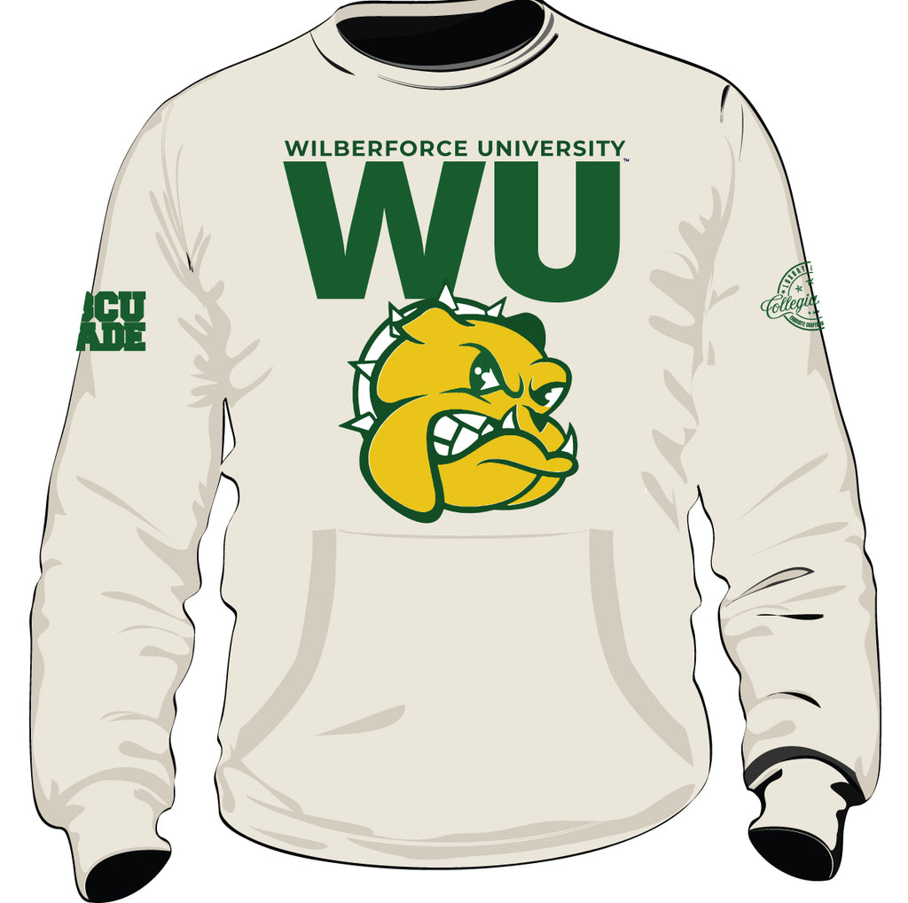 Wilberforce University CREAM Unisex Sweatshirt collegiateluxe