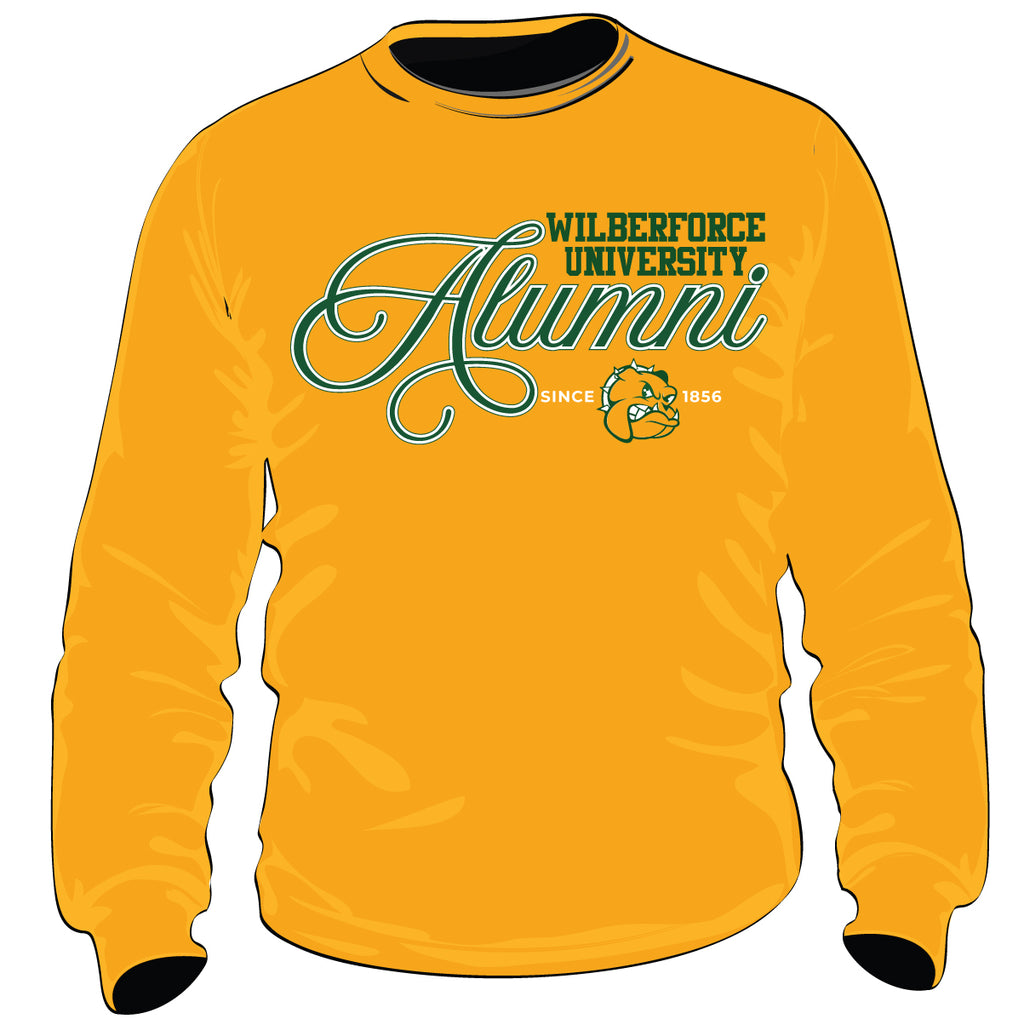 Wilberforce University 3D PUFF Unisex Sweatshirt collegiateluxe