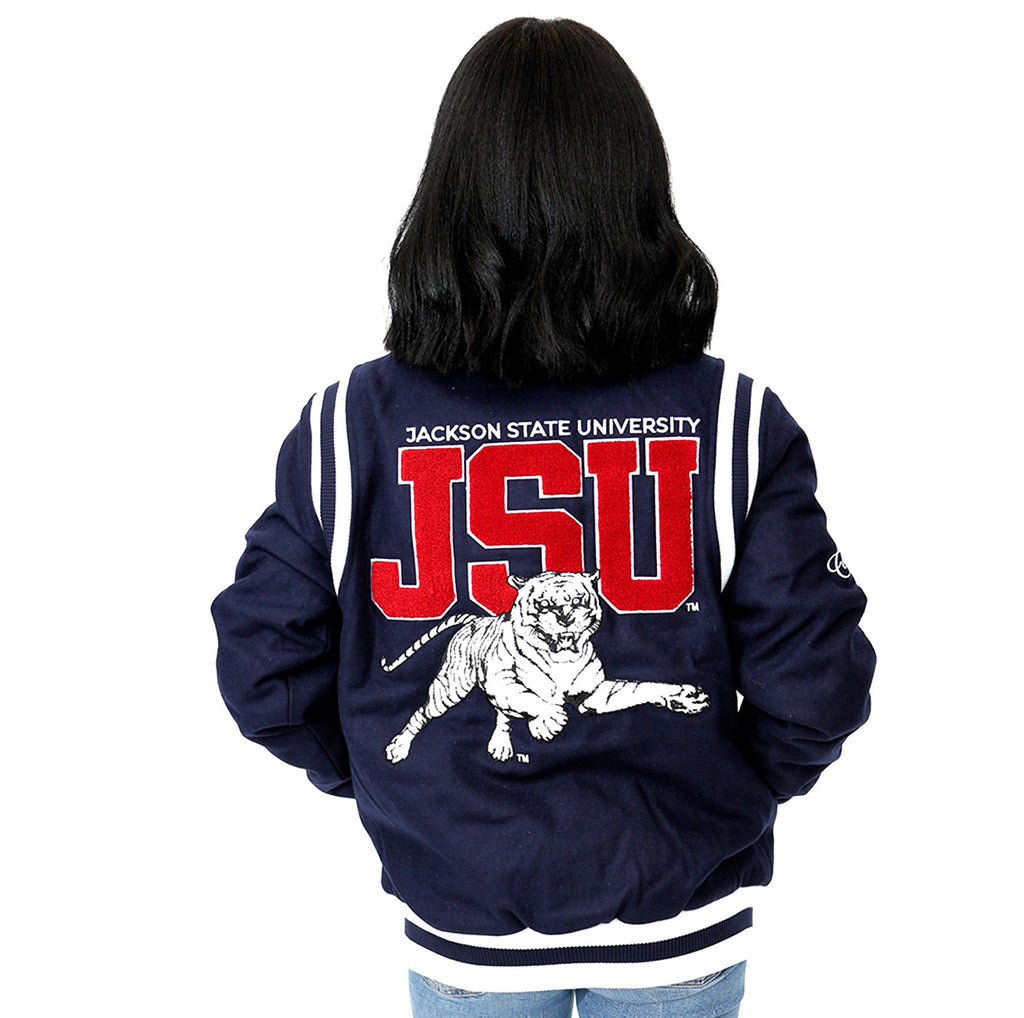 Jackson State Reversible Bomber Jacket