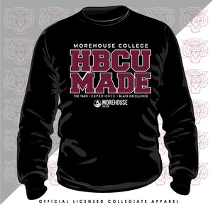 MOREHOUSE | HBCU MADE  Black Unisex Sweatshirt (Z)