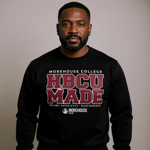 MOREHOUSE | HBCU MADE  Black Unisex Sweatshirt (Z)