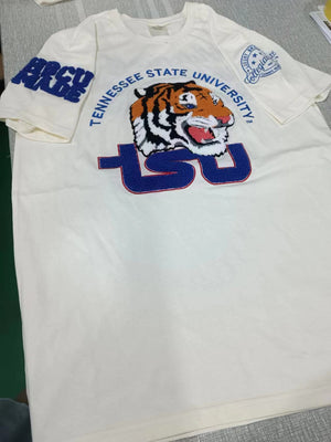 TENN STATE | Cream Chenille Tees (a**