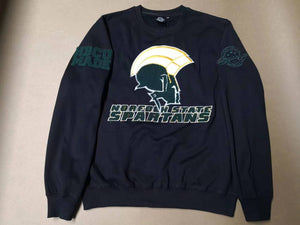 NORFOLK STATE | COLORS ON BLK |  Chenille Embroidery  Sweatshirt & Joggers