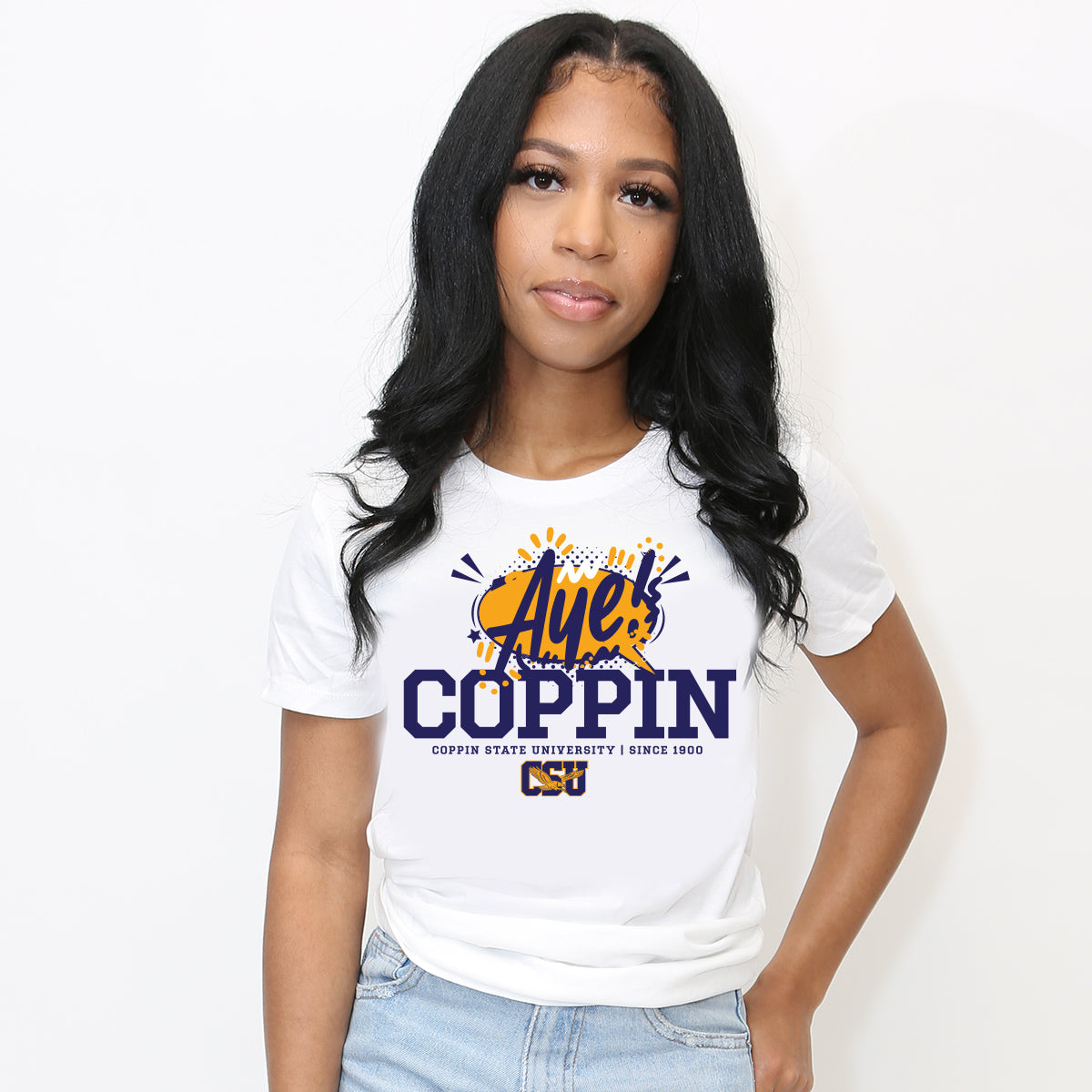 Coppin St. | AYE Coppin !!!  White Tees