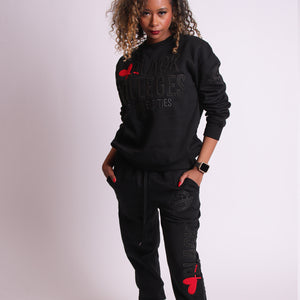 LOVE MY HBCU | Black on Black Unisex Set