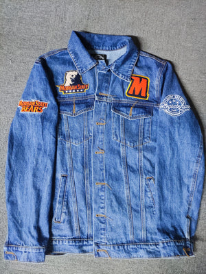 MORGAN STATE | Trucker Light Wash Denim (a**