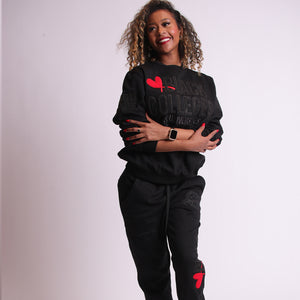 LOVE MY HBCU | Black on Black Unisex Set