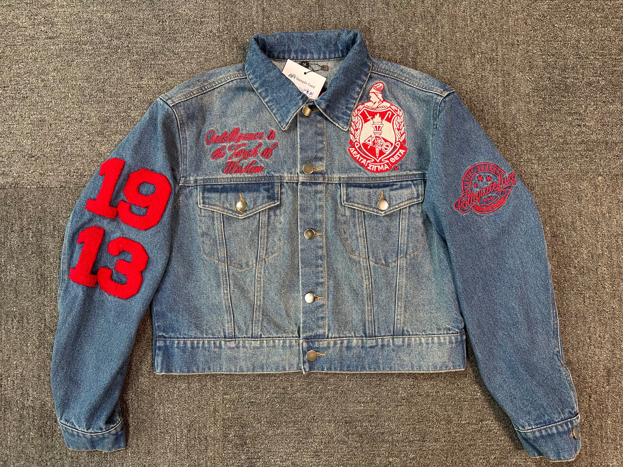 DELTA | Sigma CROP DENIM JKT (a**