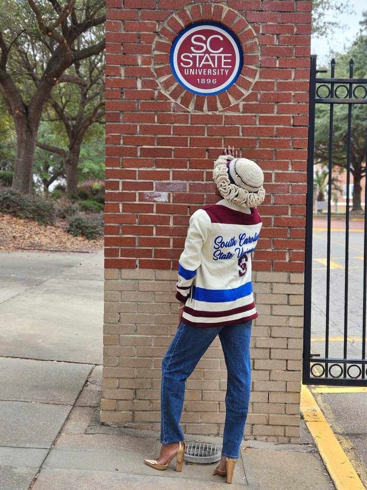 Pre Order ( Ship Sept 20) SC STATE | Cardigan PEARLED IVORY