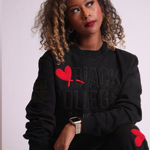 LOVE MY HBCU | Black on Black Unisex Set