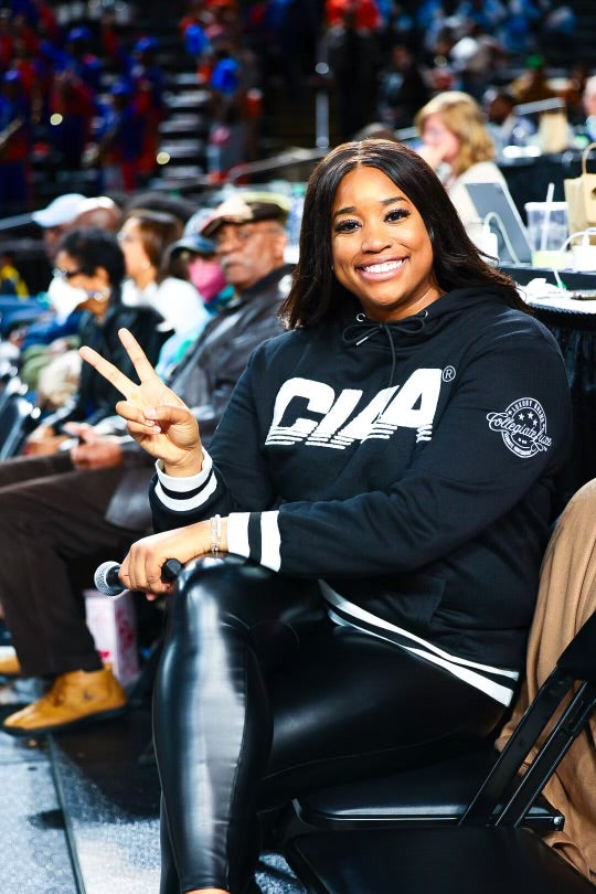 CIAA Black  HOODIE- CollegiateLuxe.