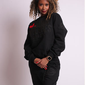 LOVE MY HBCU | Black on Black Unisex Set