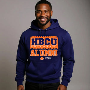 LINCOLN | 90s ALUMNI | Navy Unisex Hoodie (z)