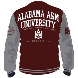 AAMU VARSITY SWEATSHIRTS Chenille Embroidery  | Unisex Fit