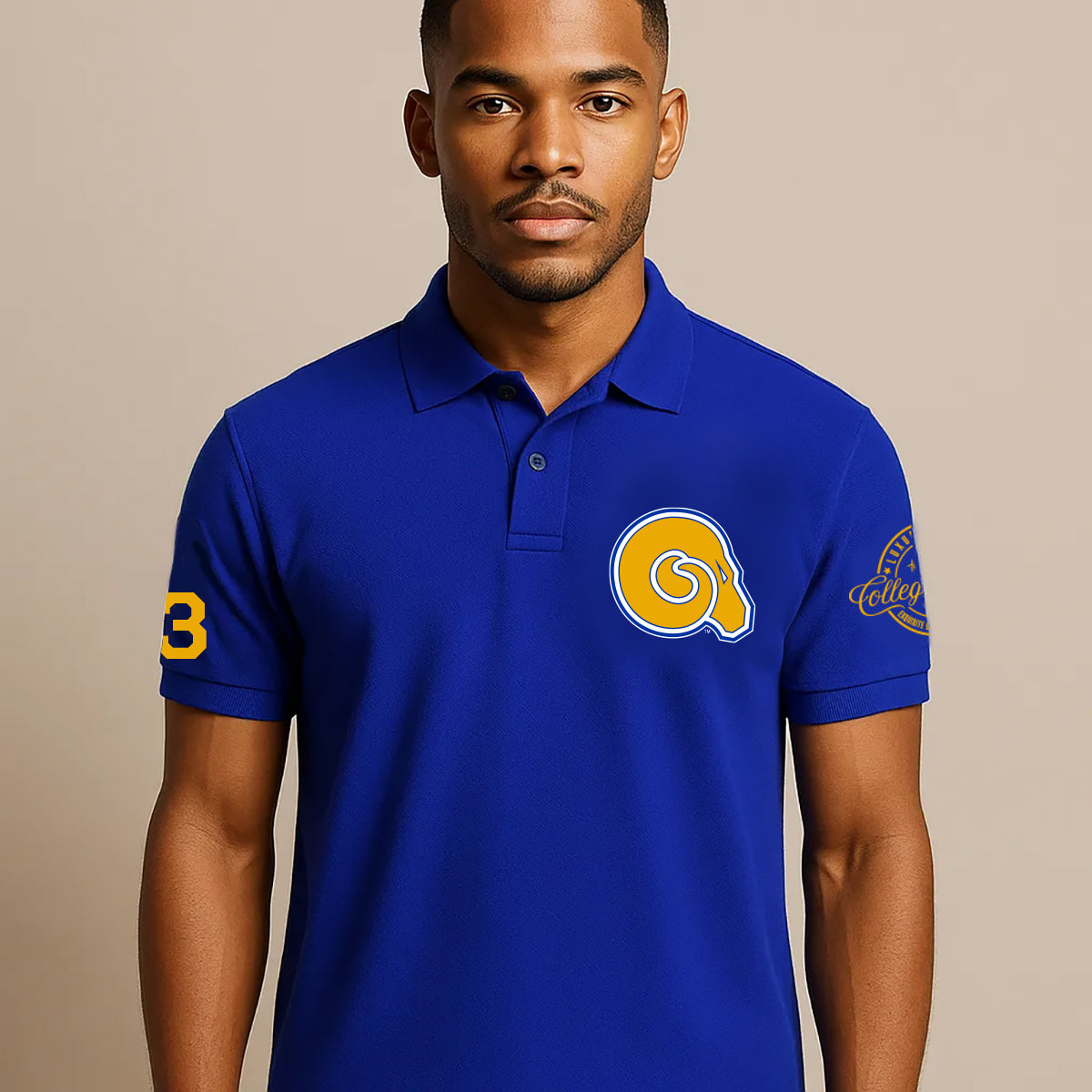 ALBANY STATE  | The Iconic RAMS Polo Shirt (8/06**