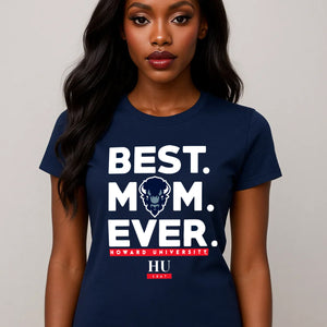 HOWARD | Best "MOM" Ever Navy TEES (**)