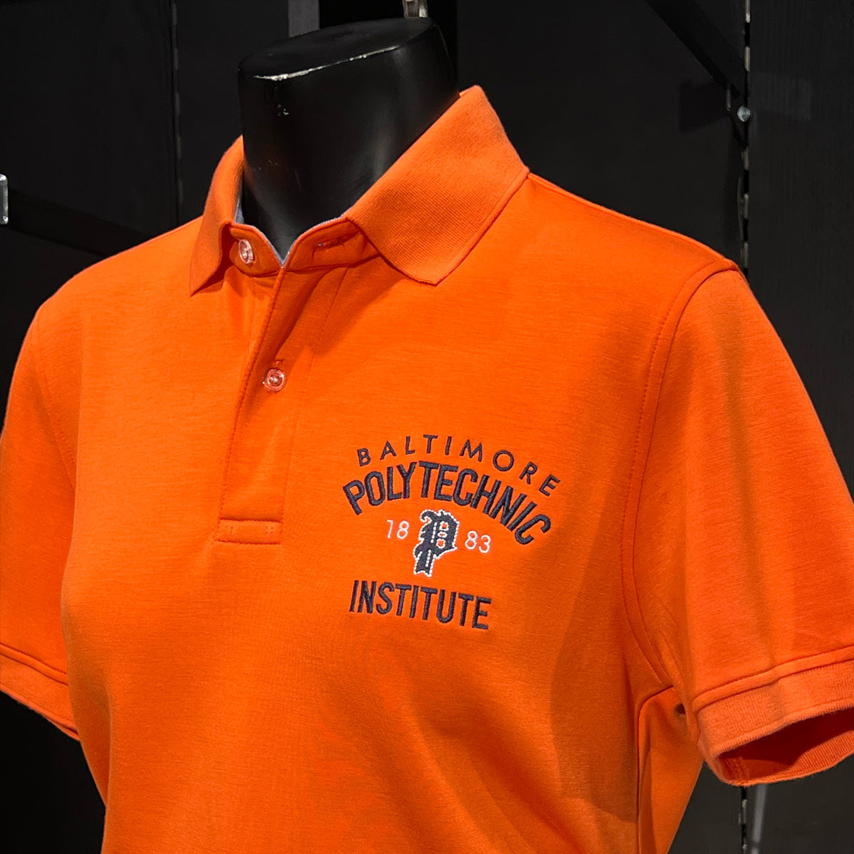 Baltimore Polytechnic | Iconic ( ORANGE )  Polo Shirt