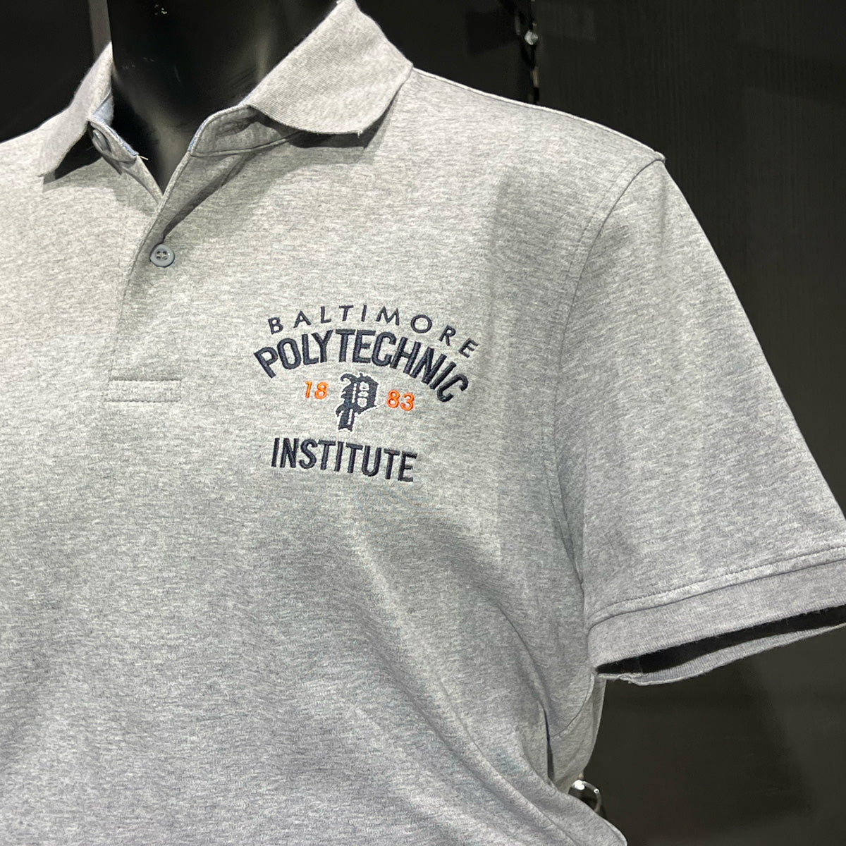 POLY | Iconic GRAY Polo Shirt (**)