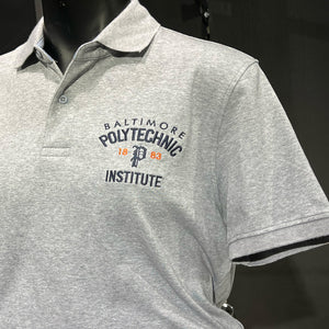 Baltimore Polytechnic | Iconic ( GRAY )  Polo Shirt