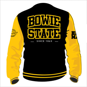 BOWIE STATE VARSITY SWEATSHIRTS Chenille Embroidery  | Unisex Fit