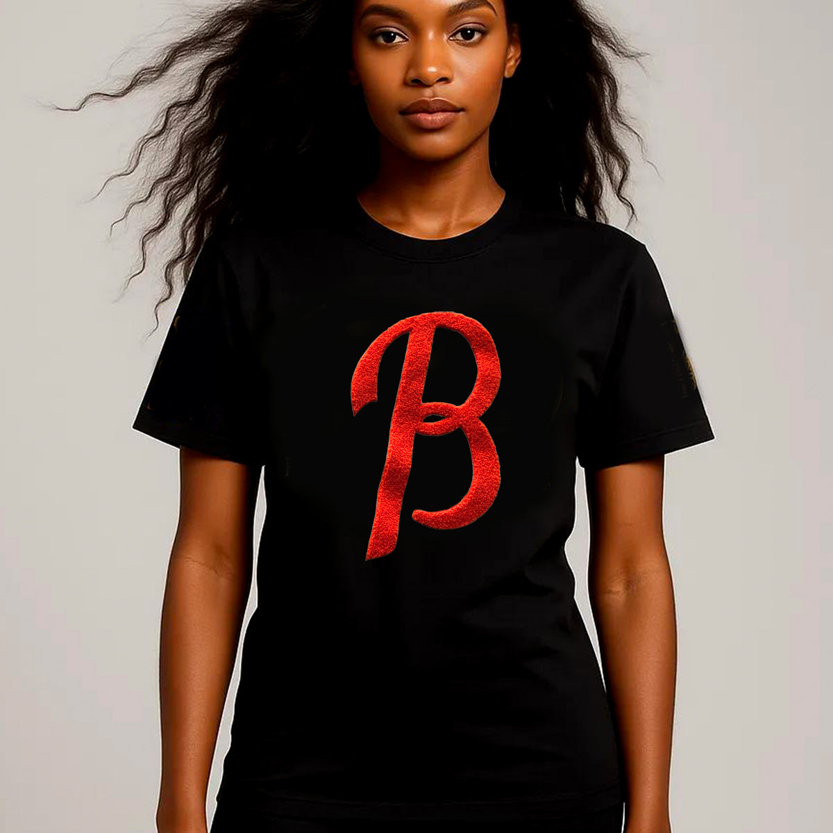 Baltimore | Chenille Black Tees (DK**)