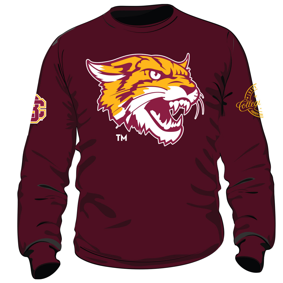 Bethune Cookman |  SWAC CHAMPS Chenille  Sweatshirt -aja