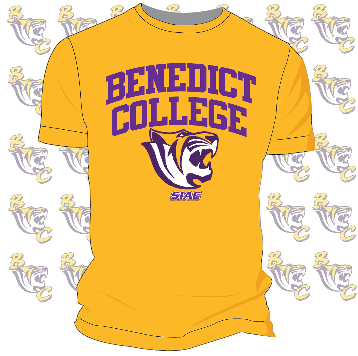 Benedict College  |  ARCH  | Gold  Unisex TEES