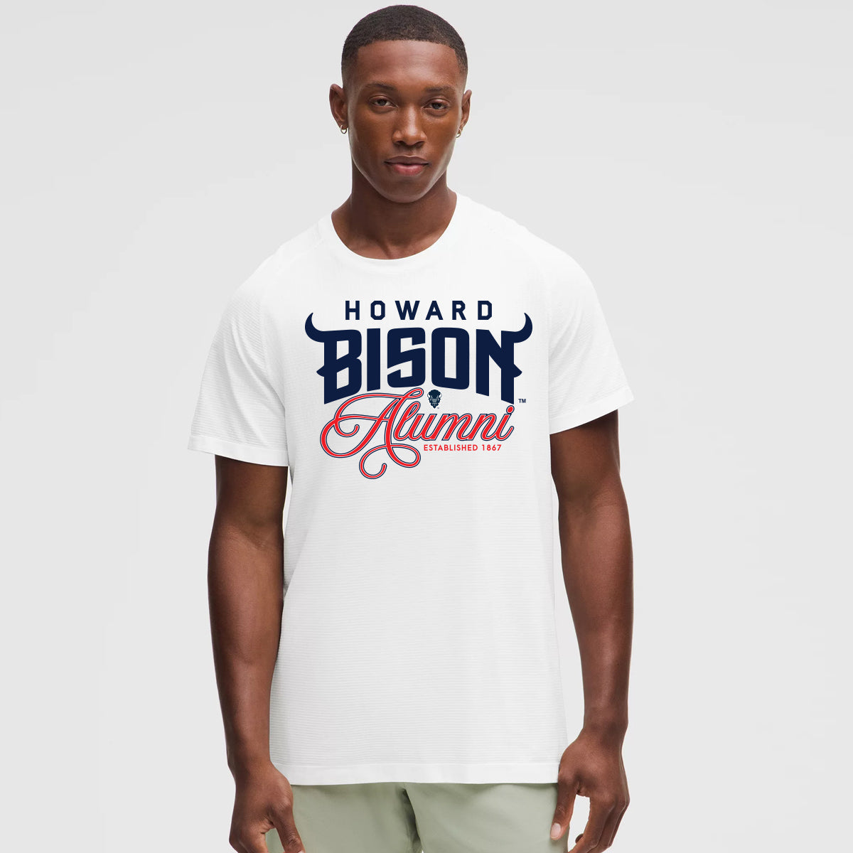 HOWARD | FANCY ALUMNI White Unisex Tees (**)