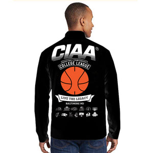 CIAA-   |  Black Coach 1/4 Zip  Long Sleeve DriFit ()