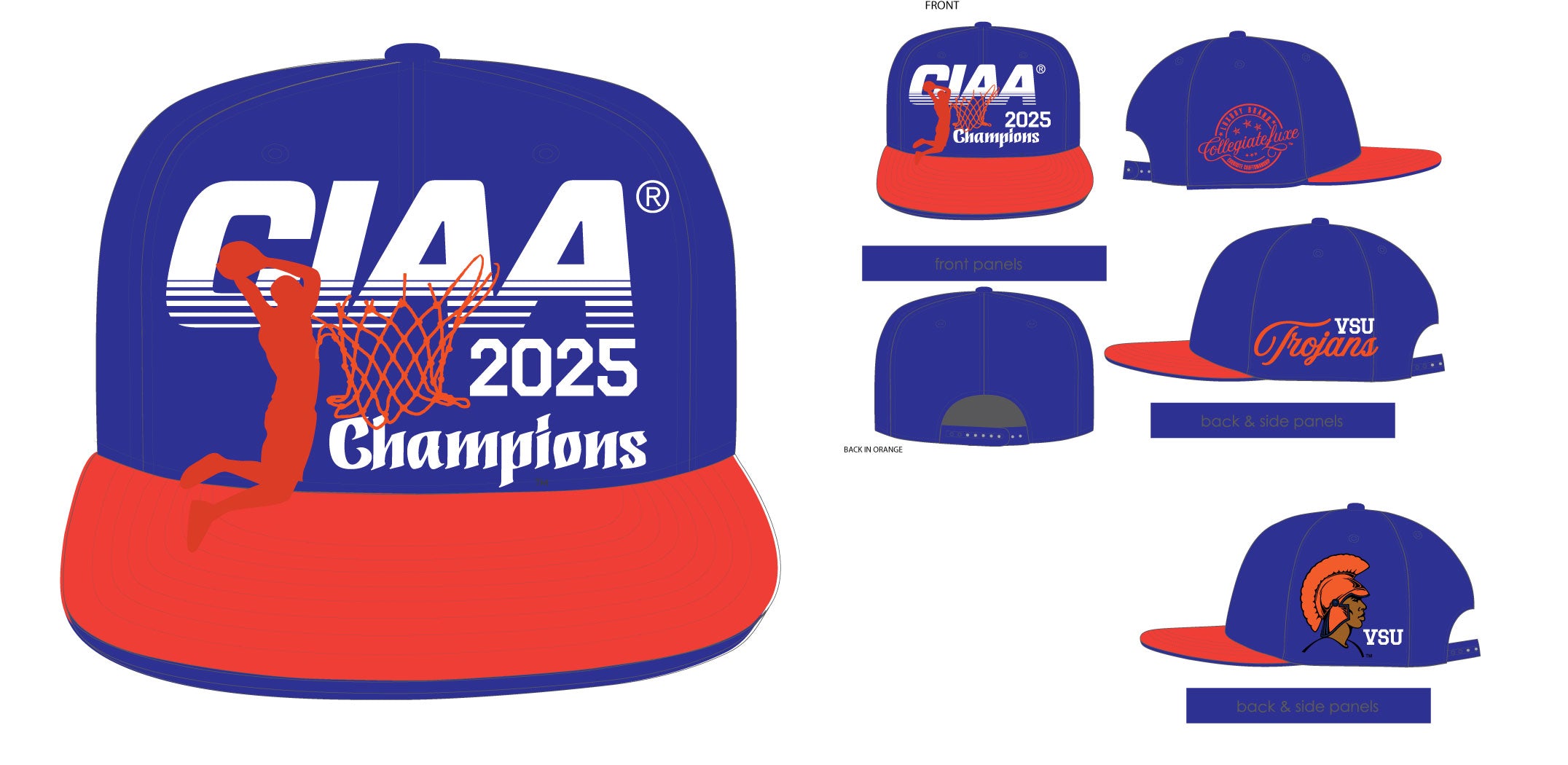 Virginia State | 2025 Champs Snapback – collegiateluxe