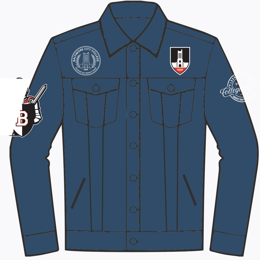 CITY COLLEGE DENIM JKT collegiateluxe