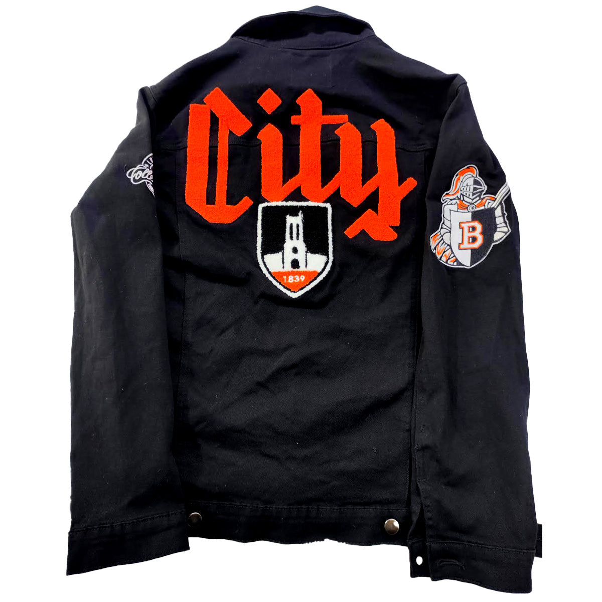 Baltimore City College |  Black DENIM JKT