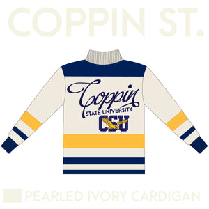 COPPIN STATE Cardigan PEARLED IVORY