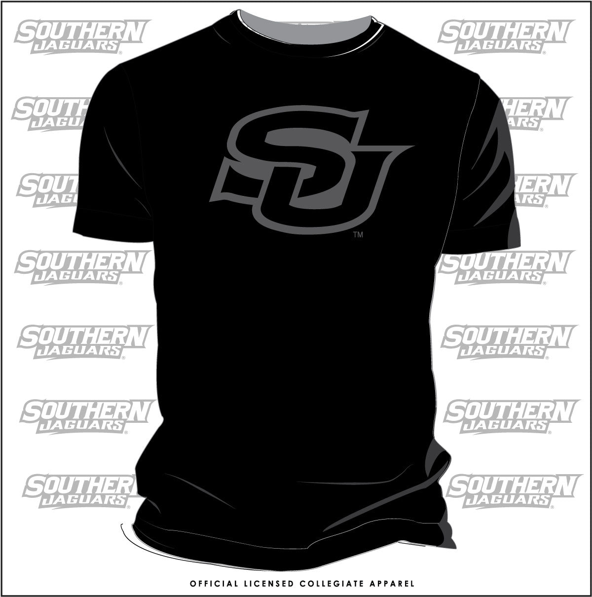 SOUTHERN Univ. | Celebrate BHM | SU | 3D Puff Ink Black Unisex Tees (**)