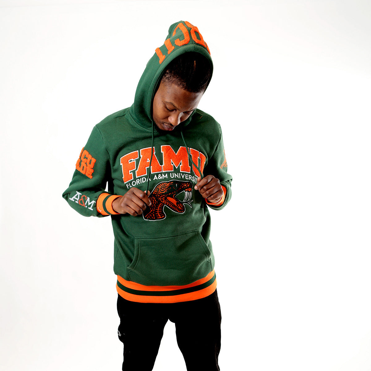 FAMU A&M HBCU Chenille Unisex HOODIE ()