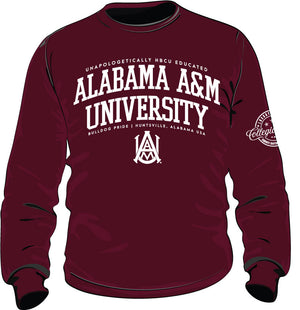 Edu @ AAMU  | Chenille ROYAL Unisex Sweatshirt