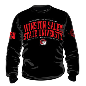 Edu @ WSSU  | Chenille ROYAL Unisex Sweatshirt