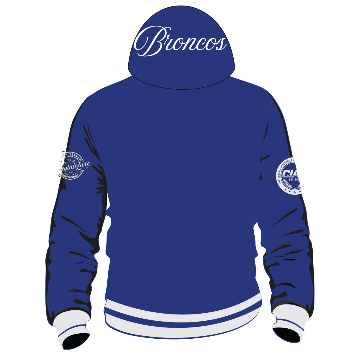 Fayetteville State |  Broncos CHAMPS Chenille Unisex HOODIE