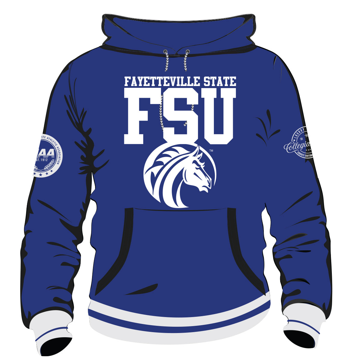 Fayetteville State |  Broncos CHAMPS Chenille Unisex HOODIE