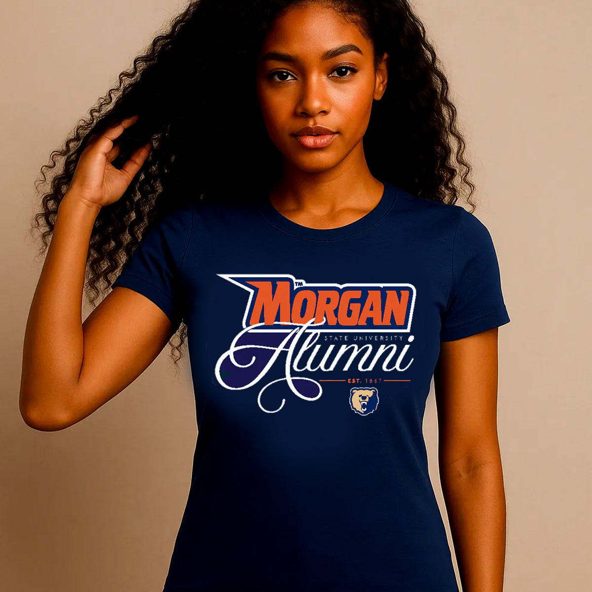 Morgan State | FANCY ALUMNI Ladies Tees (**)