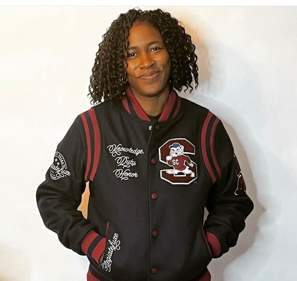 Pre Order ( Ship April 15th) SC State  | VARSITY JACKET Unisex (K)