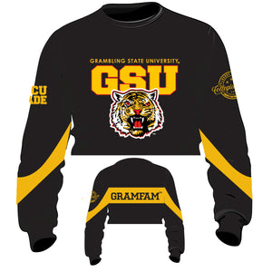 Pre Order ( Ship Sept 15) Grambling State  |  Chenille Flex Crop (a**