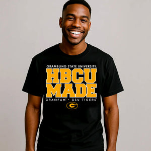 Grambling State | HBCU MADE Black Unisex Tees (**)